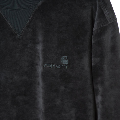Carhartt WIP United Script Sweat Dark Cedar I028275_0WE_XX Degli Uberti